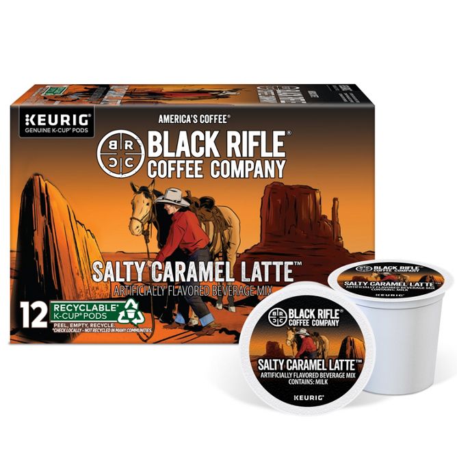 Black Rifle Coffee Salty Caramel Latte K-Cup Pods