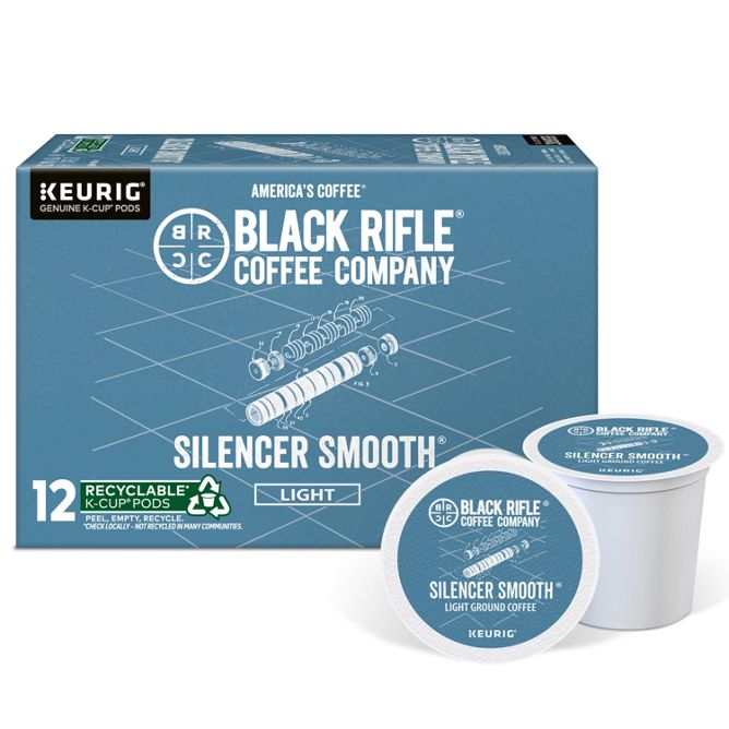 Black Rifle Coffee Silencer Smooth K-Cup Pods