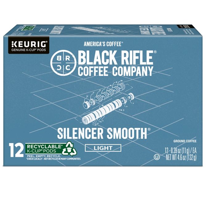 Black Rifle Coffee Silencer Smooth K-Cup Pods