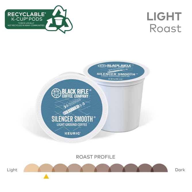 Black Rifle Coffee Silencer Smooth K-Cup Pods