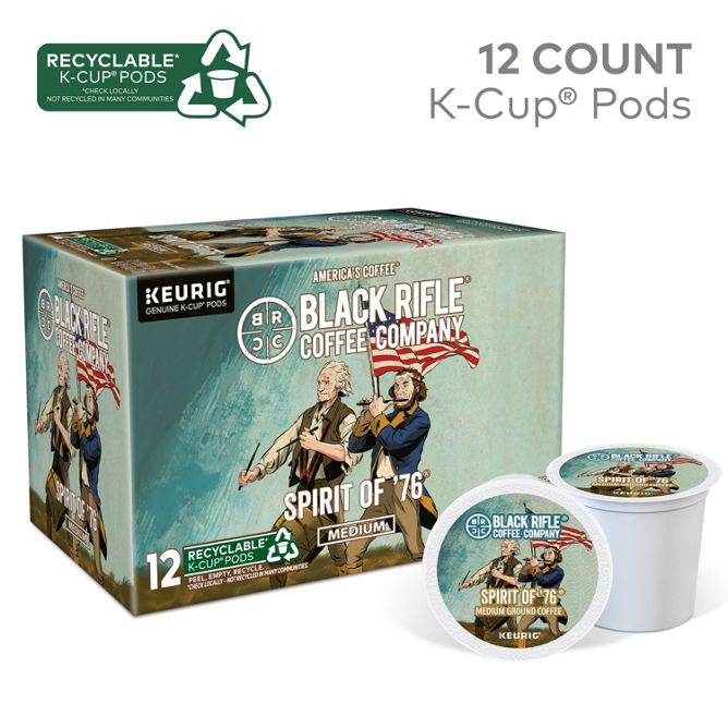 Black Rifle Coffee Spirit of '76 K-Cup Pods