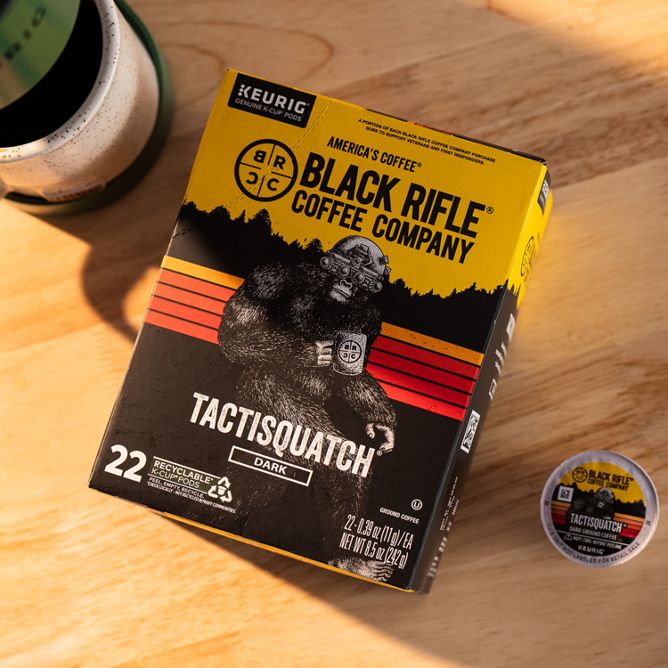 Black Rifle Coffee Tactisquatch Coffee K-Cup Pods