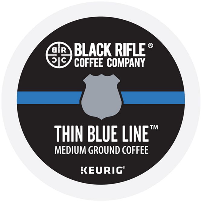 Black Rifle Coffee Thin Blue Line K-Cup Pods