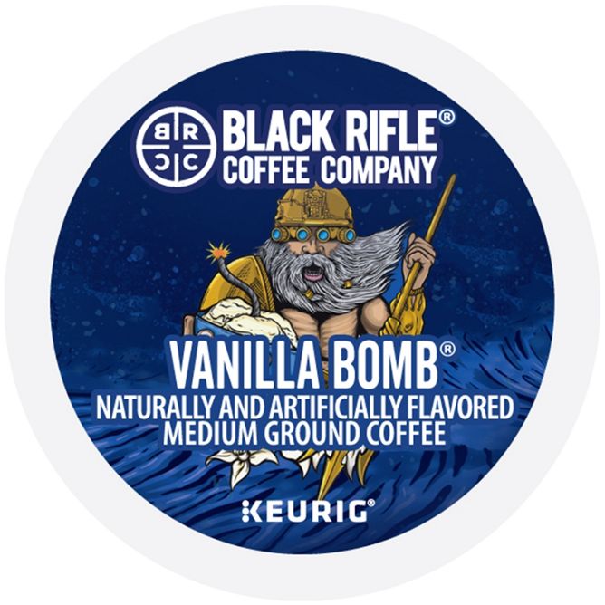 Black Rifle Coffee Vanilla Bomb K-Cup Pods