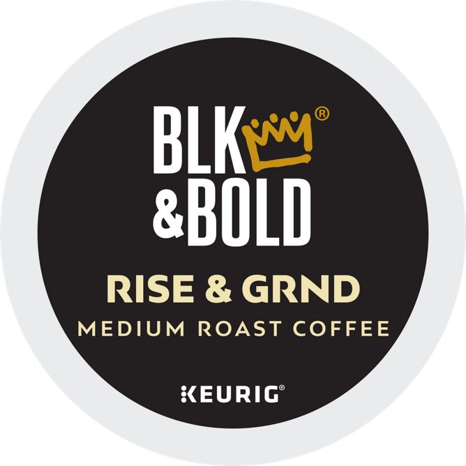 BLK & BOLD Coffee Rise & Grnd K-Cup Pods