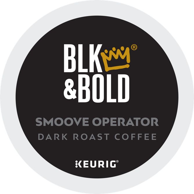 BLK & BOLD Coffee Smoove Operator K-Cup Pods
