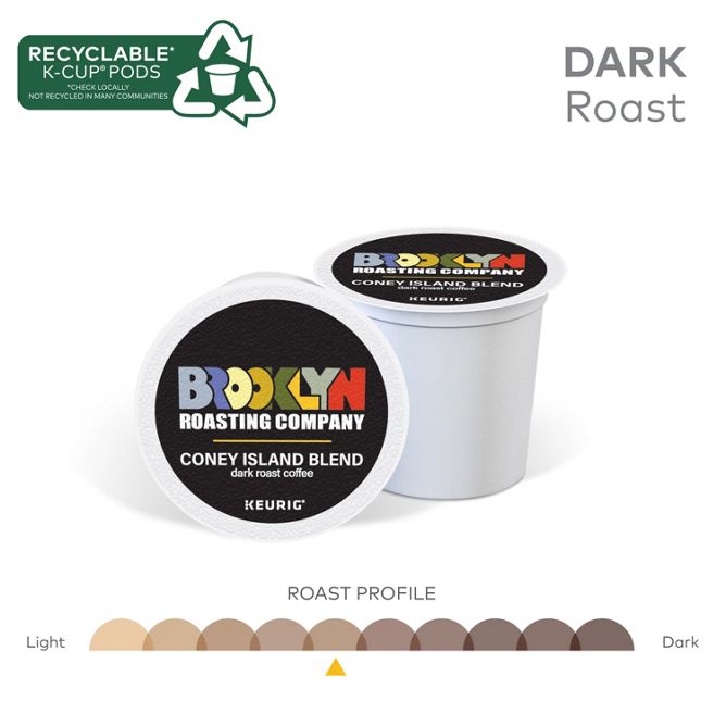 Brooklyn Roasting Company Coney Island Blend K-Cup Pods