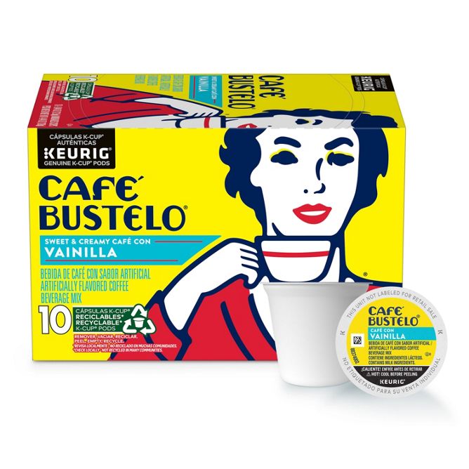 Cafe Bustelo Café con Vanilla K-Cup Pods