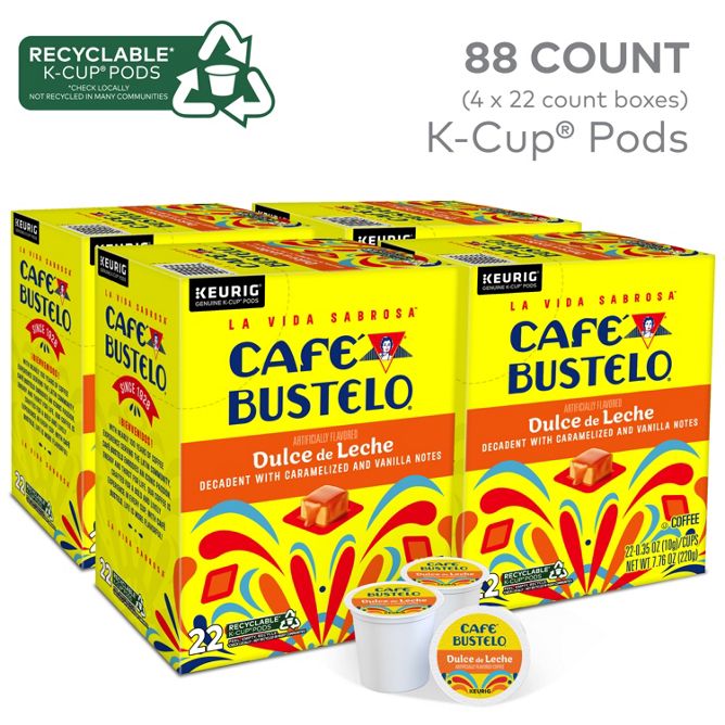 Cafe Bustelo Dulce de Leche K-Cup Pods