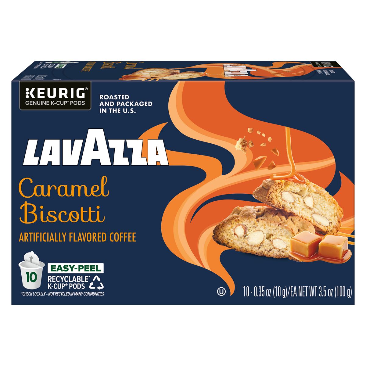 Lavazza Caramel Biscotti Coffee K-Cup Pods