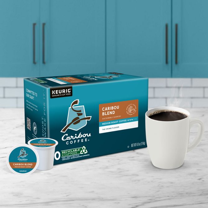 Caribou Coffee Blend Coffee K-Cup Pods