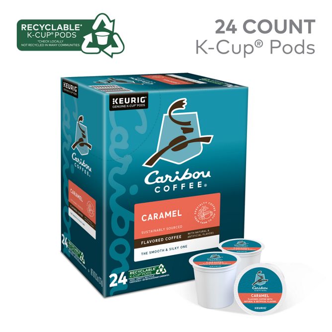 Caribou Coffee Caramel Hideaway K-Cup Pods