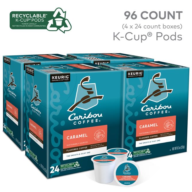 Caribou Coffee Caramel Hideaway K-Cup Pods