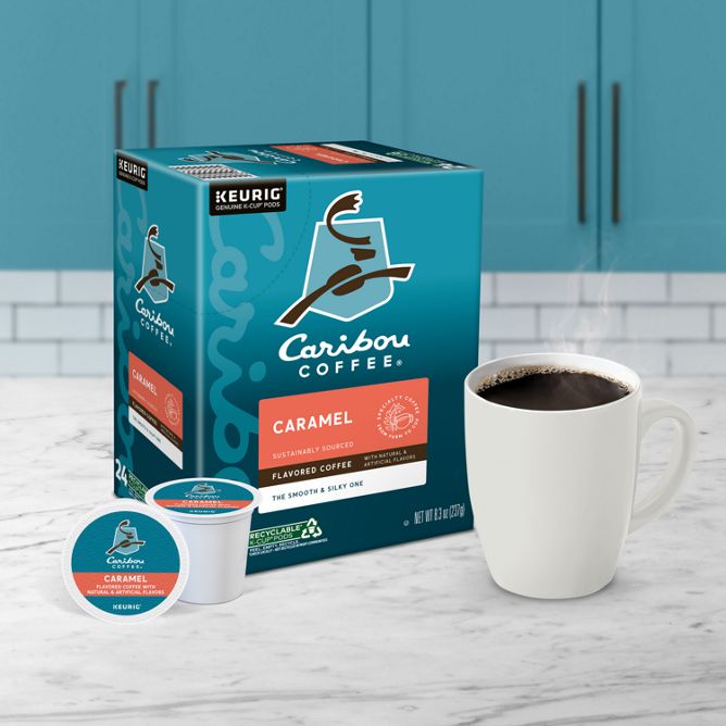 Caribou Coffee Caramel Hideaway K-Cup Pods
