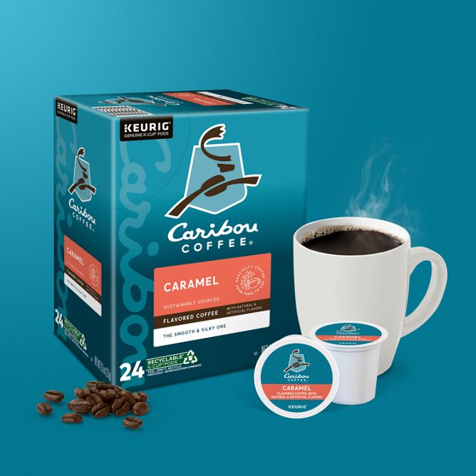 Caribou Coffee Caramel Hideaway K-Cup Pods