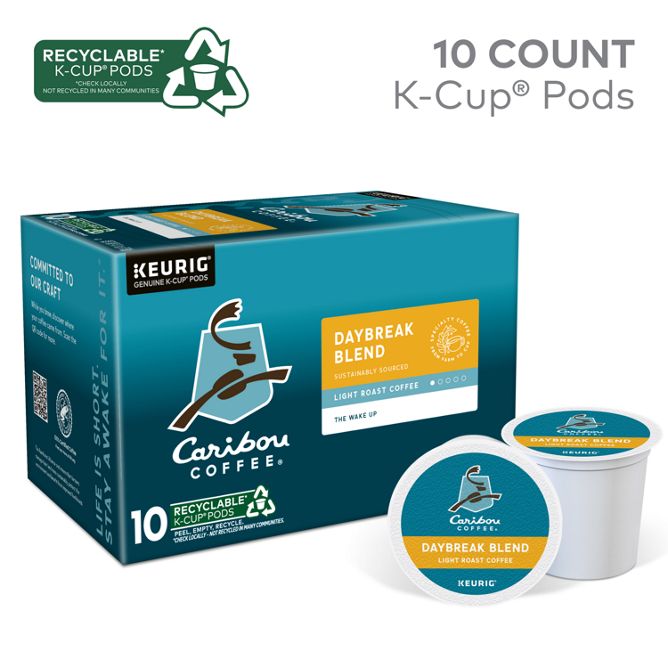 Caribou Coffee Daybreak Blend K-Cup Pods