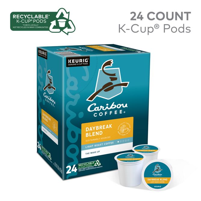 Caribou Coffee Daybreak Blend K-Cup Pods