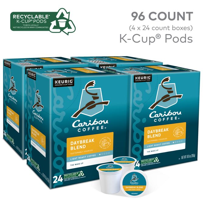 Caribou Coffee Daybreak Blend K-Cup Pods