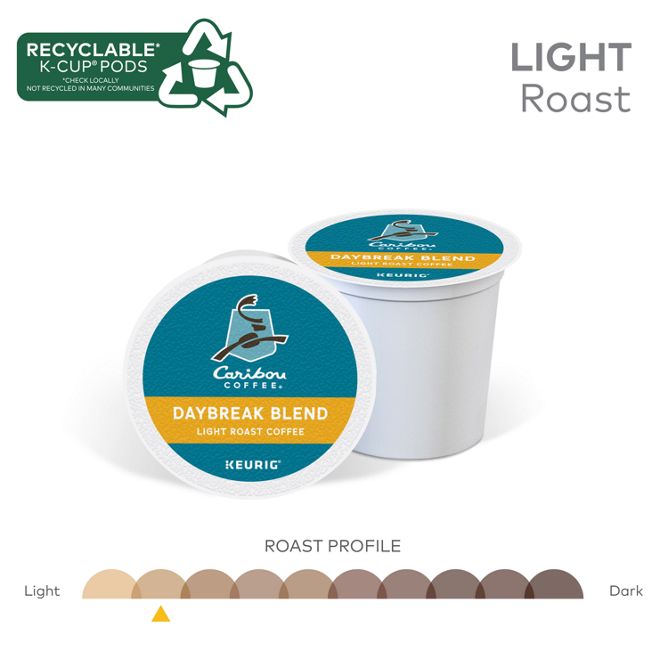Caribou Coffee Daybreak Blend K-Cup Pods