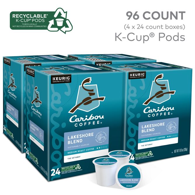 Caribou Coffee Lakeshore Blend K-Cup Pods