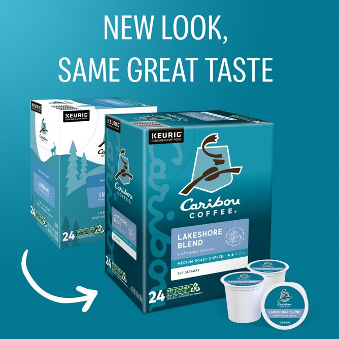Caribou Coffee Lakeshore Blend K-Cup Pods
