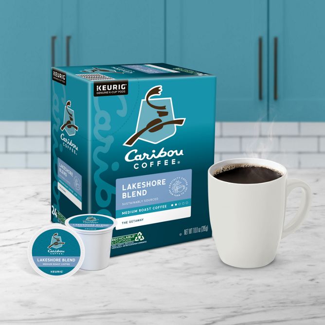 Caribou Coffee Lakeshore Blend K-Cup Pods