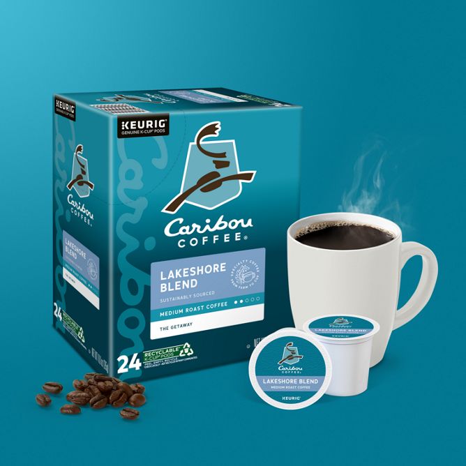 Caribou Coffee Lakeshore Blend K-Cup Pods