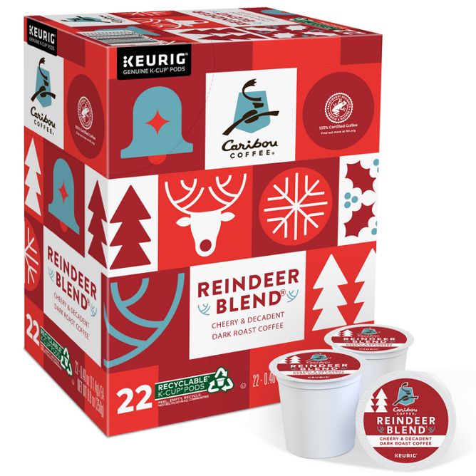 Caribou Coffee Reindeer K-Cup Pods