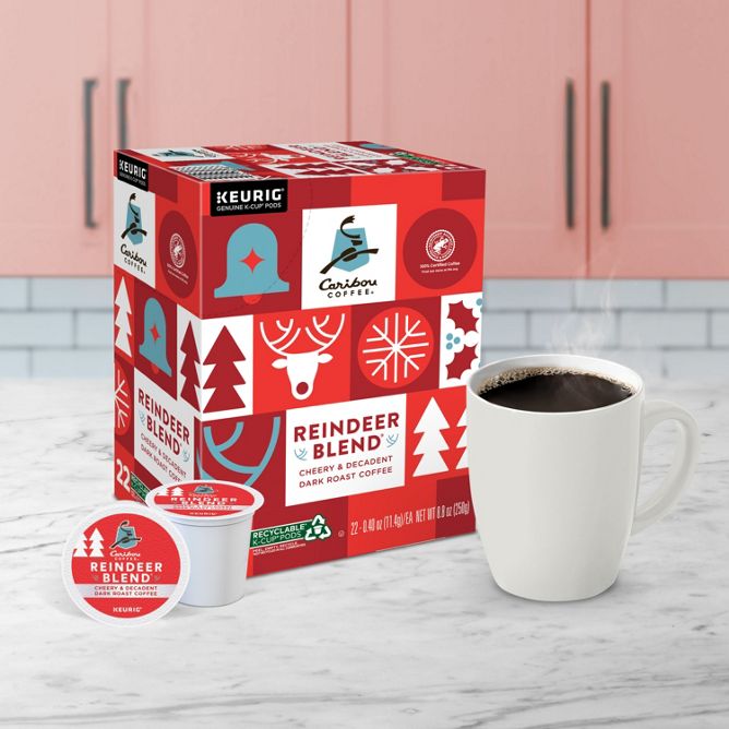 Caribou Coffee Reindeer K-Cup Pods