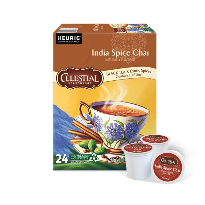 Celestial Seasonings India Spice Chai K-Cup Pods