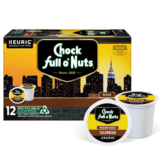 Chock full o'Nuts Colombian K-Cup Pods