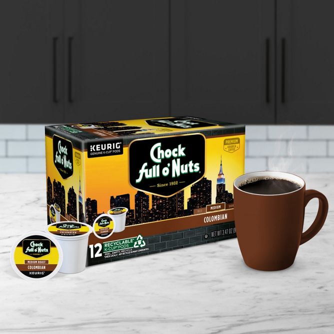 Chock full o'Nuts Colombian K-Cup Pods