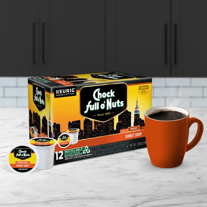Chock full o'Nuts Donut Shop K-Cup Pods