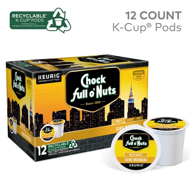Chock full o'Nuts Soho Morning K-Cup Pods