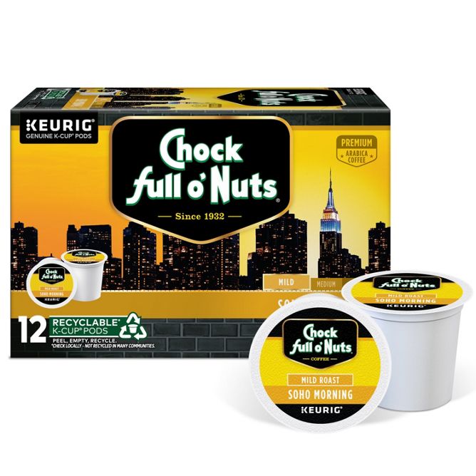 Chock full o'Nuts Soho Morning K-Cup Pods