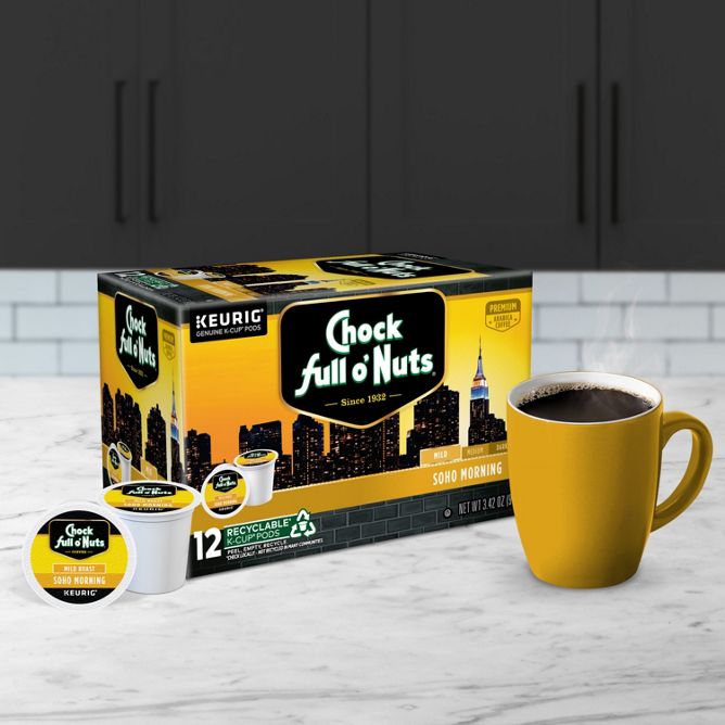 Chock full o'Nuts Soho Morning K-Cup Pods