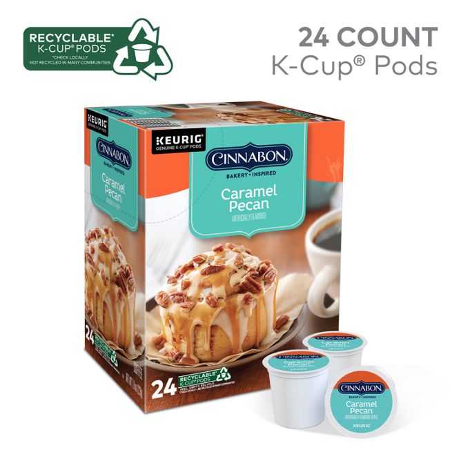 Cinnabon Coffee Caramel Pecan K-Cup Pods
