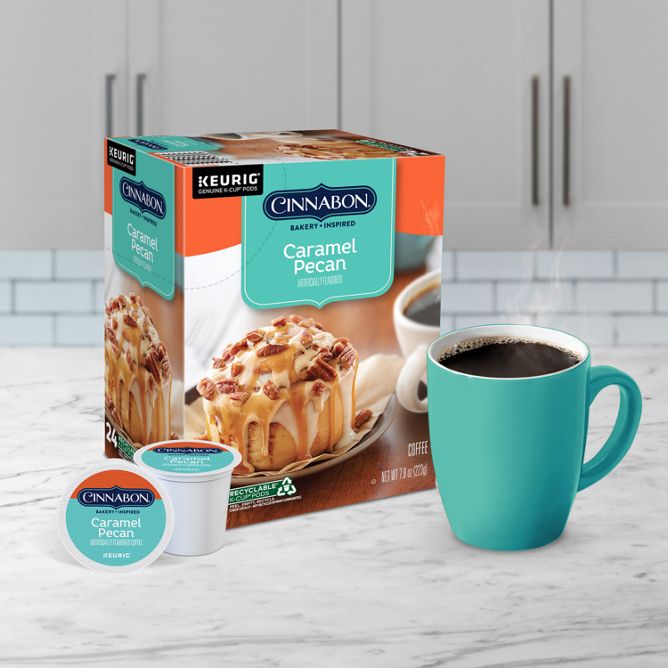 Cinnabon Coffee Caramel Pecan K-Cup Pods