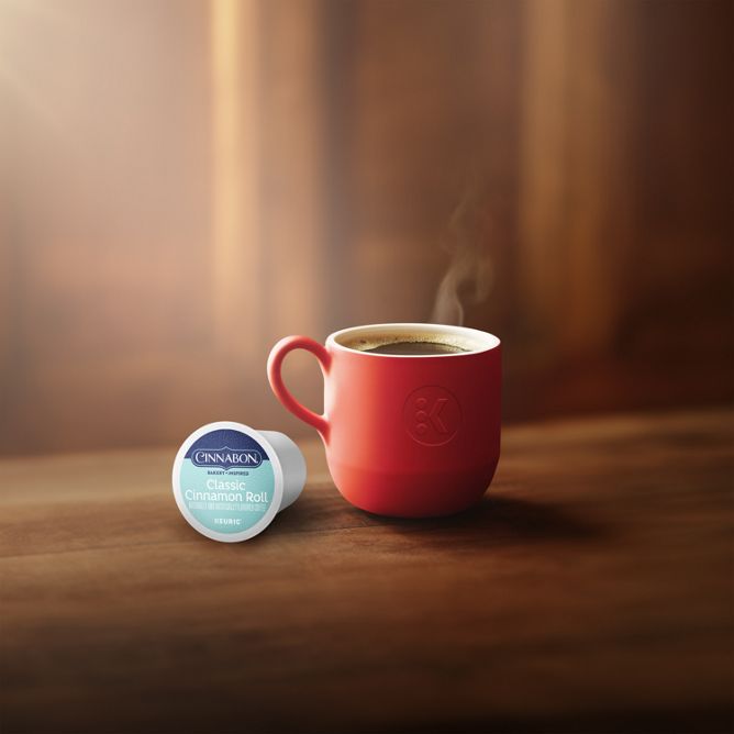 Cinnabon Coffee Classic Cinnamon Roll K-Cup Pods