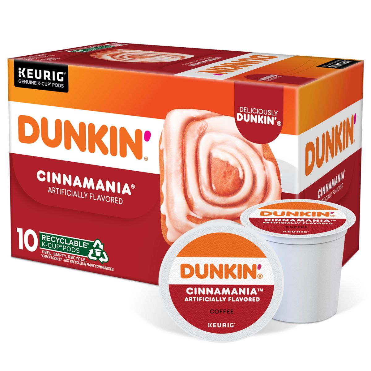 Dunkin' Cinnamania Coffee K-Cup Pods