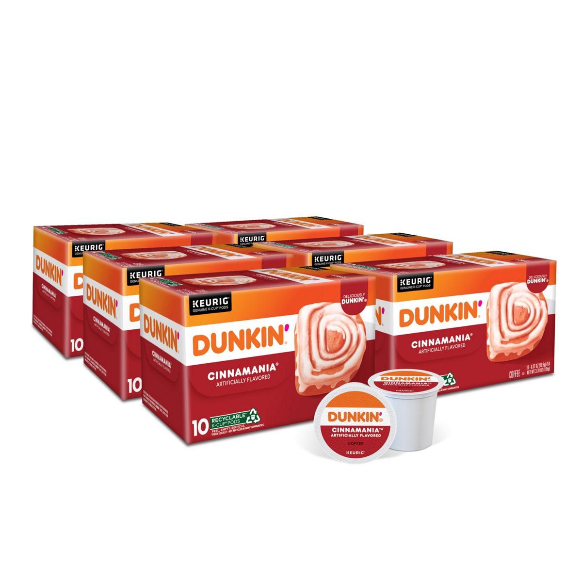 Dunkin' Cinnamania Coffee K-Cup Pods