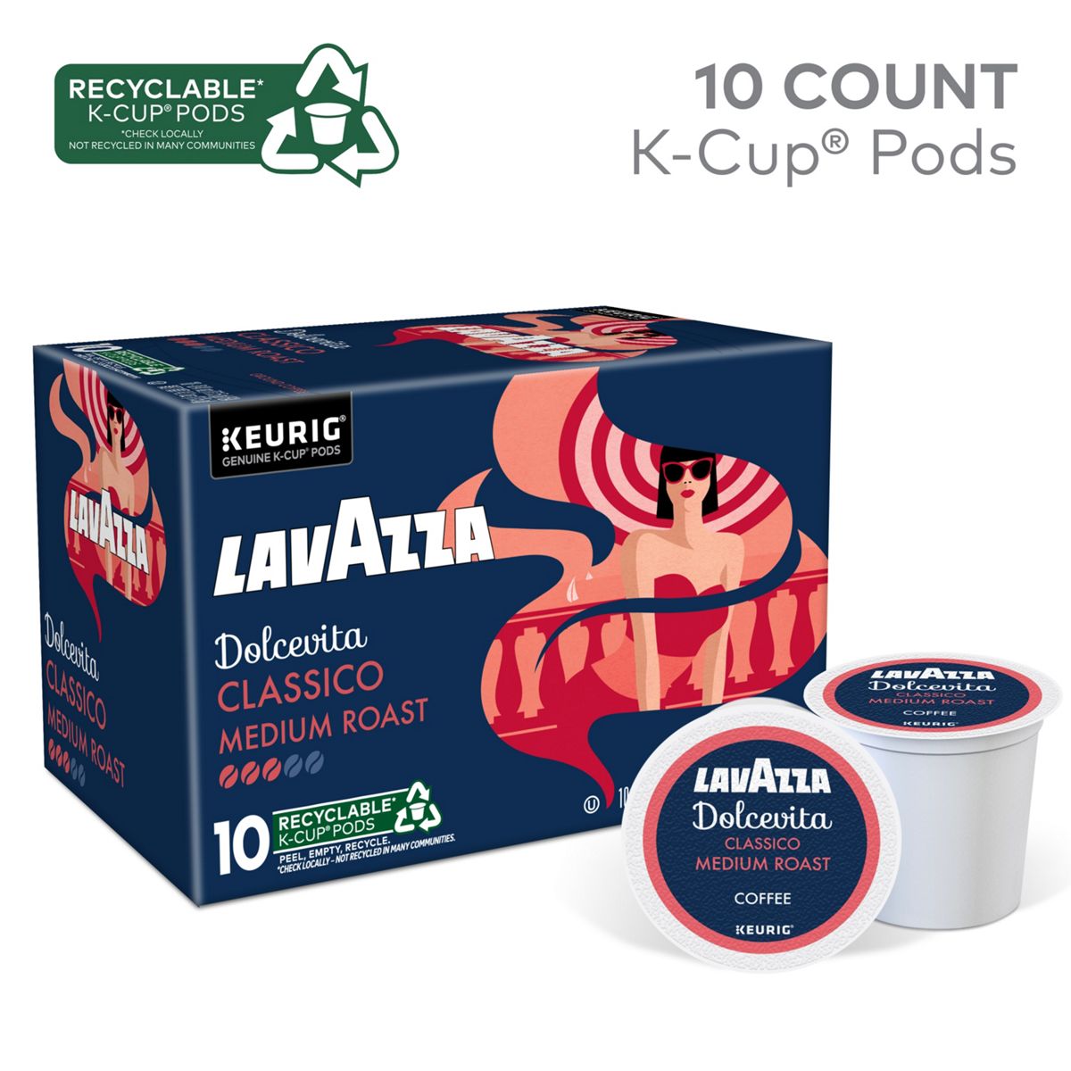 Lavazza Dolcevita Classico K-Cup Pods