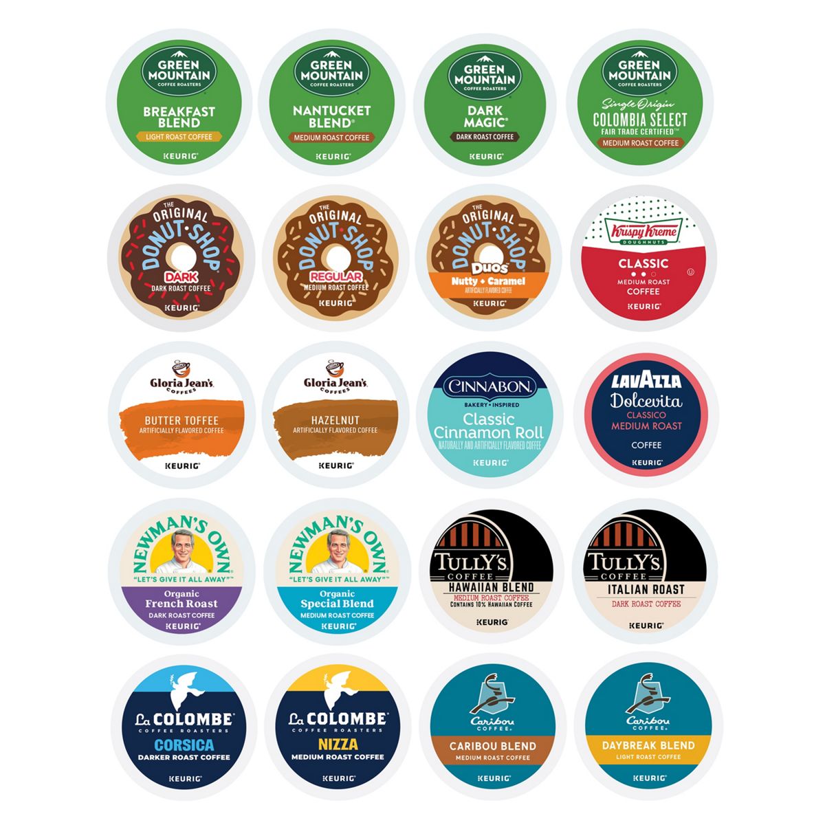 Keurig Keurig Coffee Lovers' Collection Variety Pack K-Cup Pods