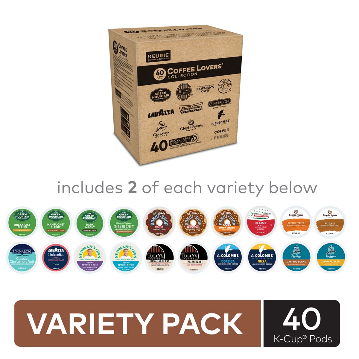 Keurig Keurig Coffee Lovers' Collection Variety Pack K-Cup Pods