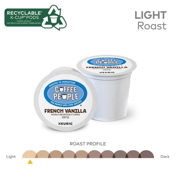 Coffee People French Vanilla K-Cup Pods