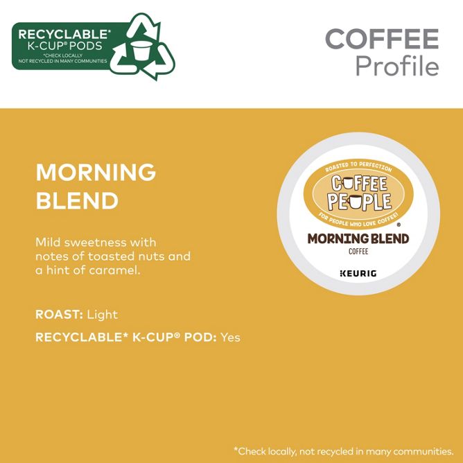 Coffee People Morning Blend K-Cup Pods