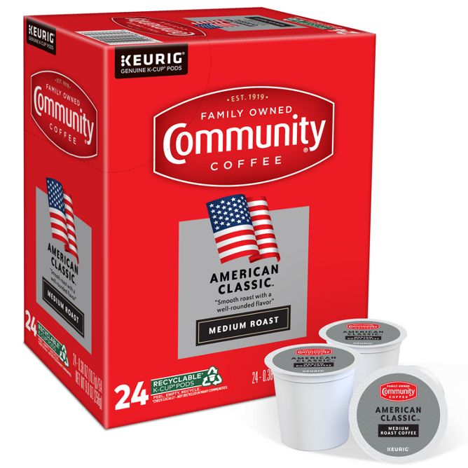 Community Coffee American Classic Coffee K-Cup Pods