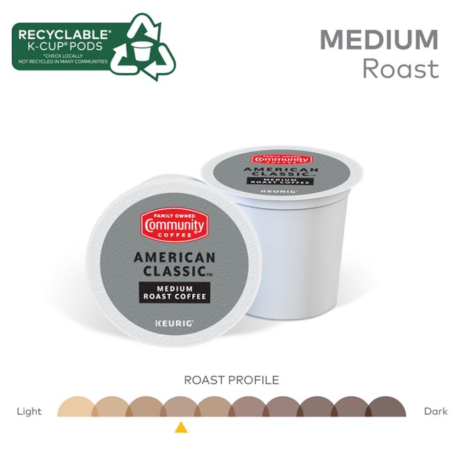 Community Coffee American Classic Coffee K-Cup Pods