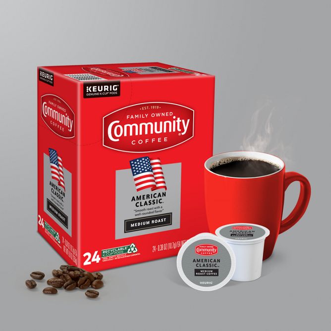 Community Coffee American Classic Coffee K-Cup Pods