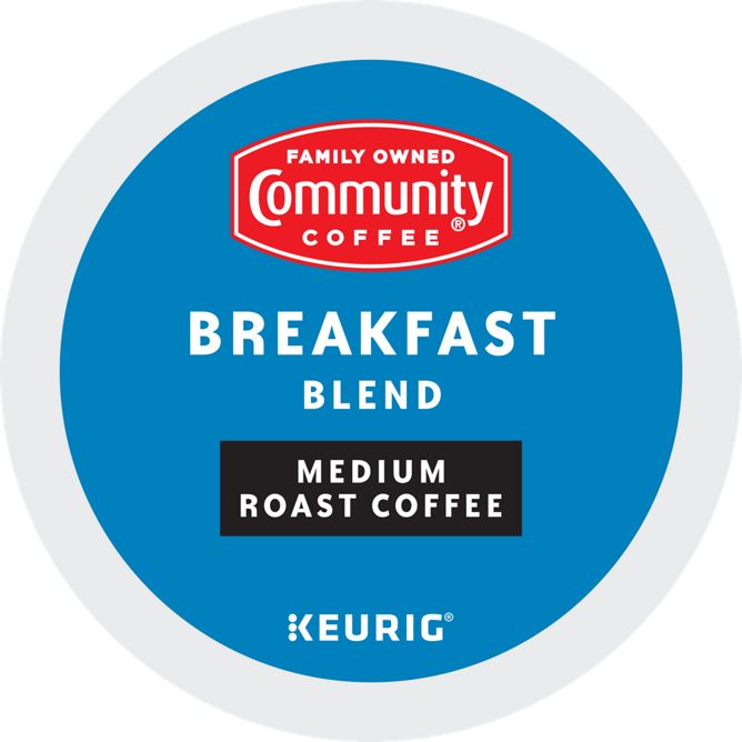 Community Coffee Breakfast Blend K-Cup Pods